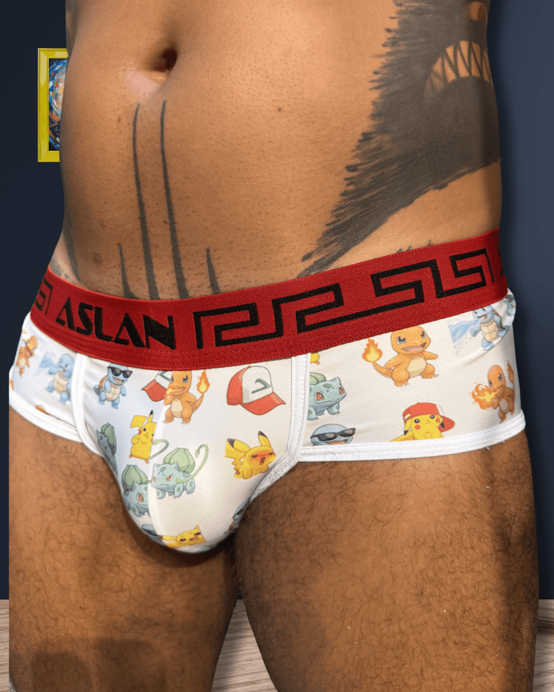 Cueca Estampada PokeAslan Slip