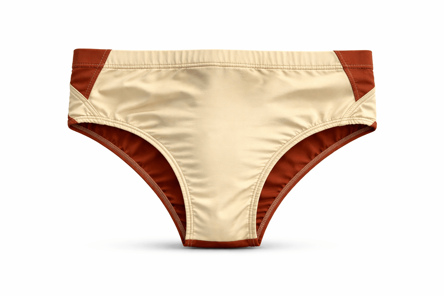 Sunga Infinity Marron e Areia