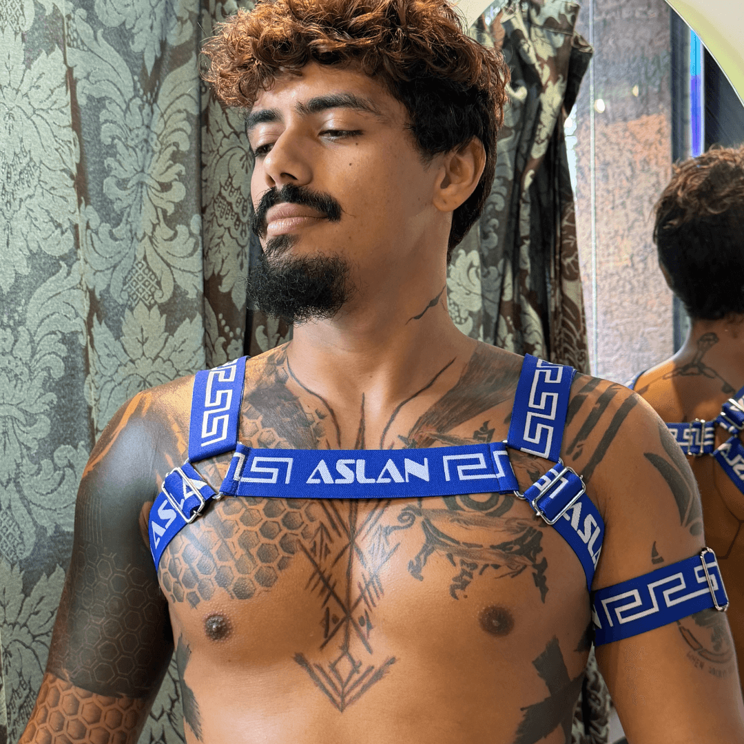 Harness Azul Royal Fire