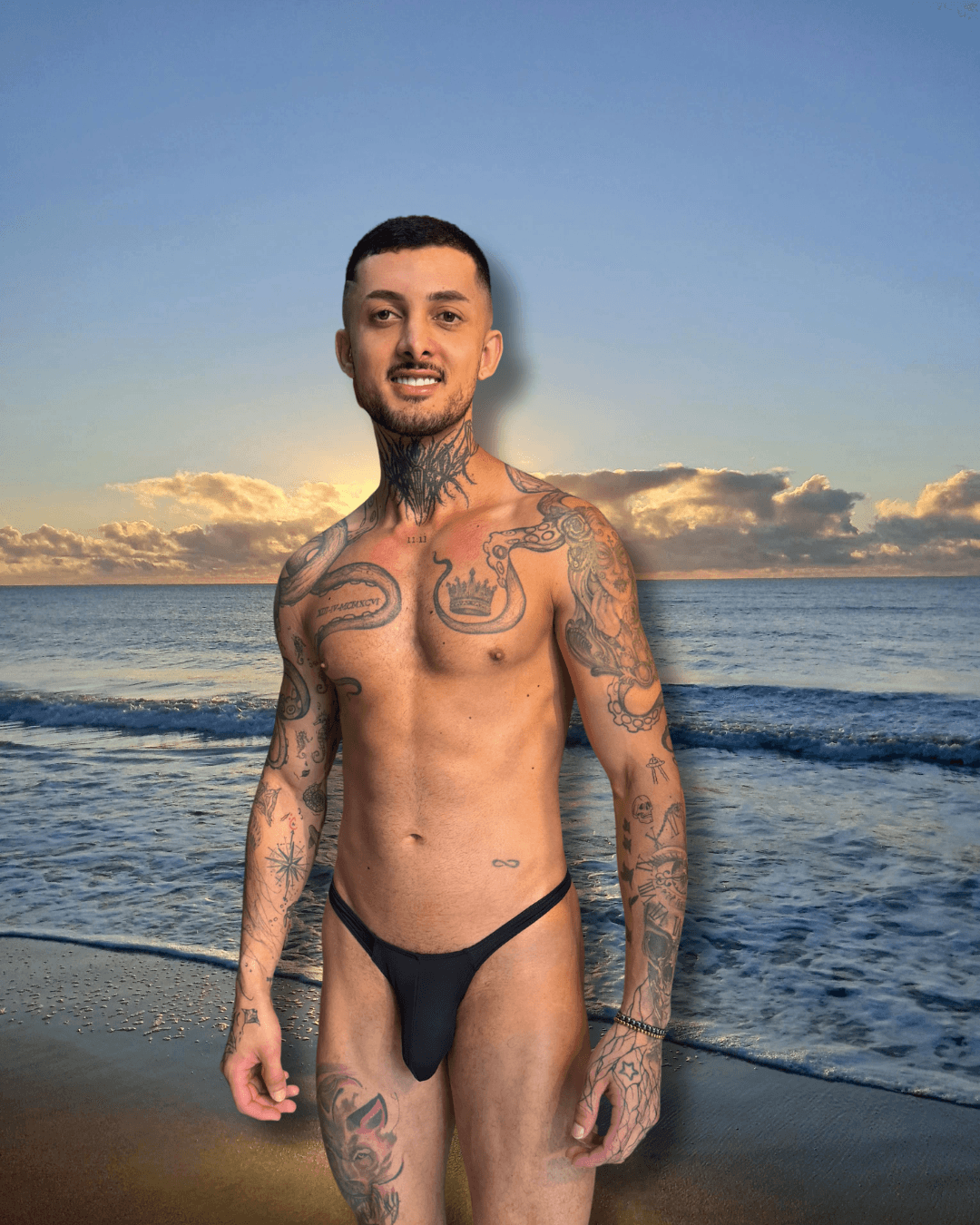 Sunga Preta Asa Delta