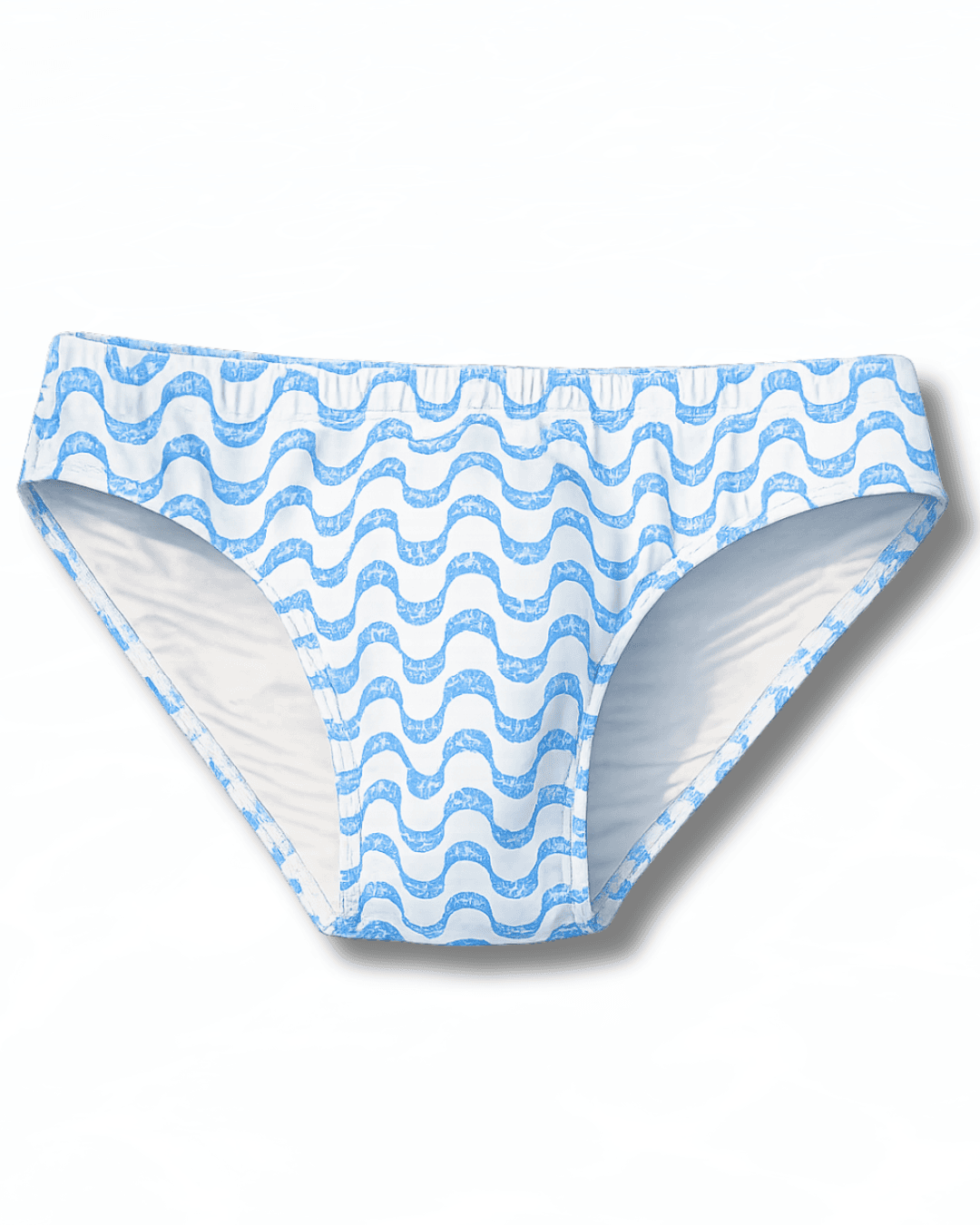 Sunga Azuis Slim em Ondas