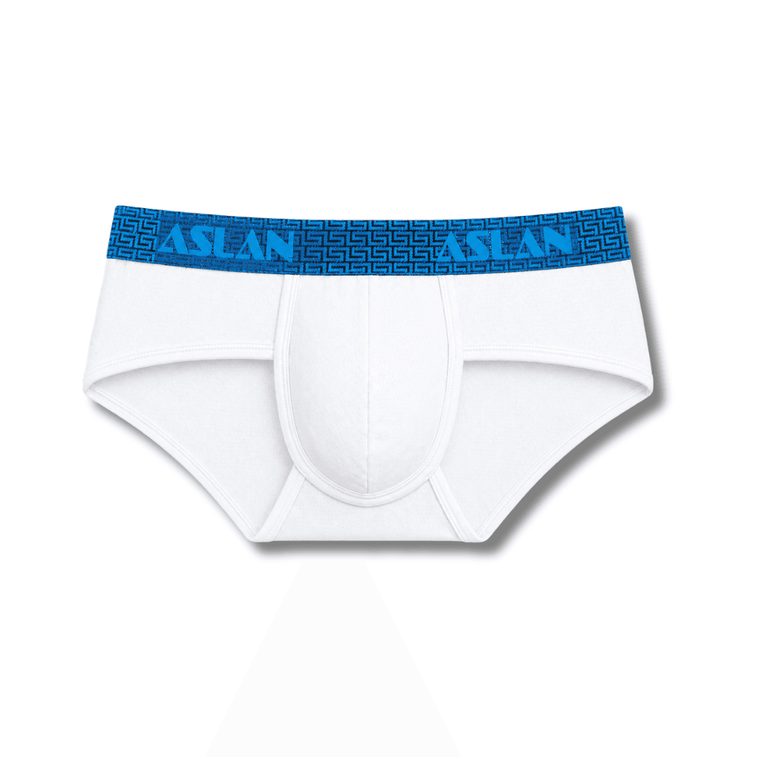 Cueca Branca Dryfit line Poseidon