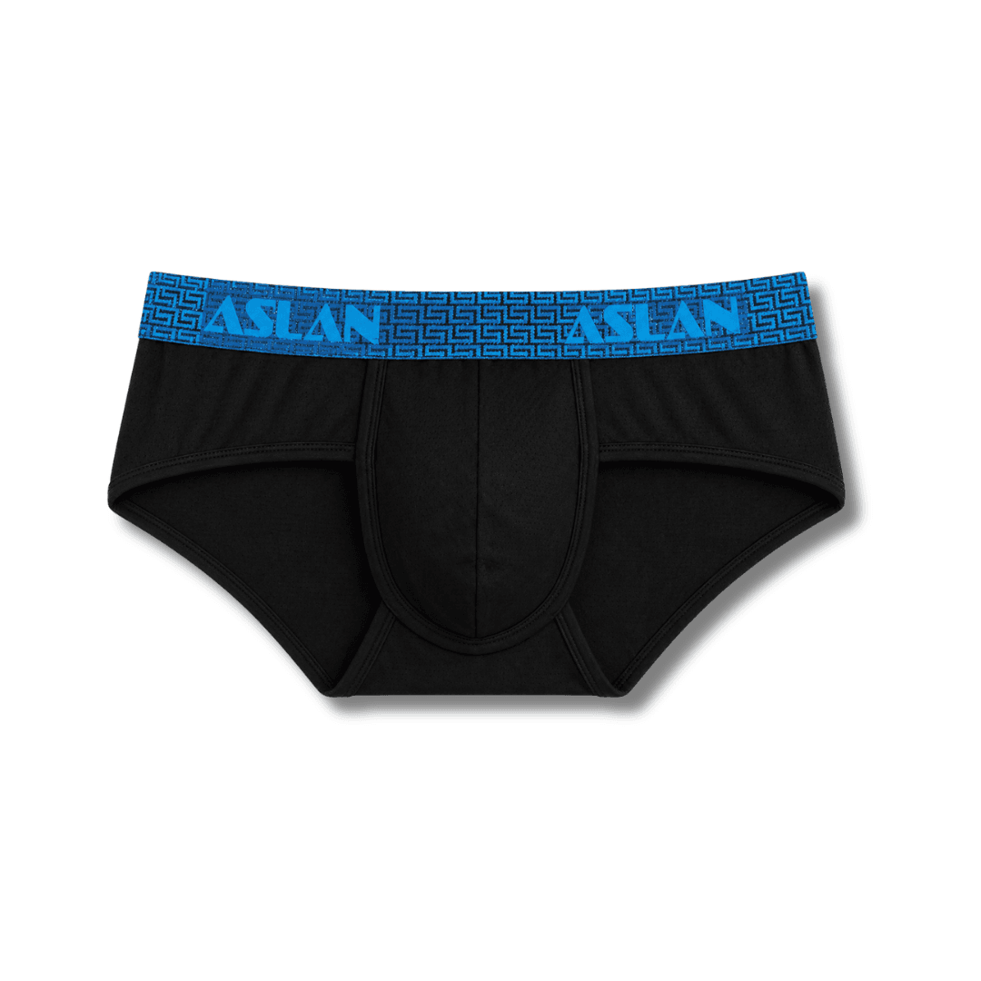 Cueca Preta Dryfit line Poseidon