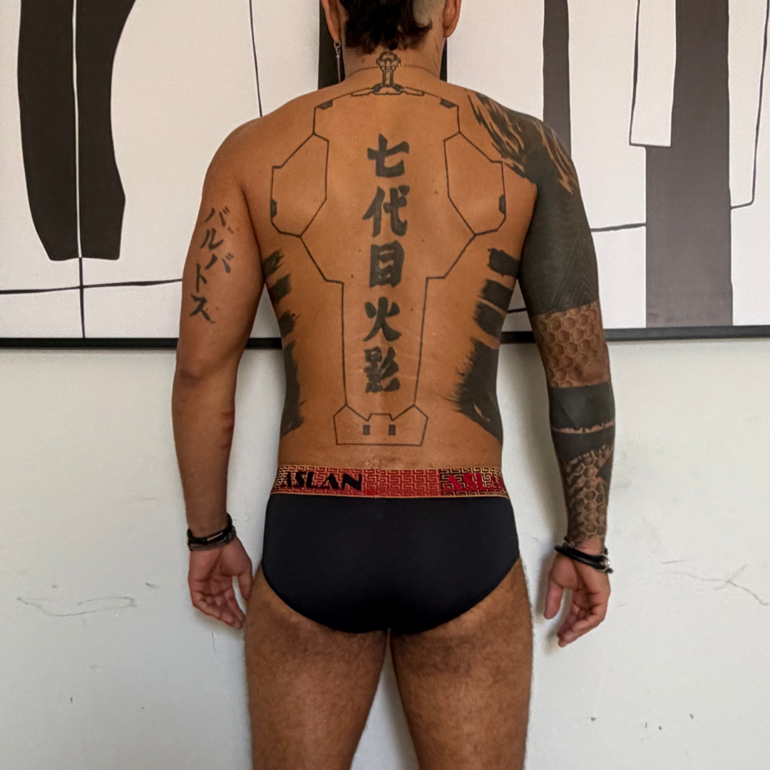 Cueca Preta Dryfit line Ades - Imagem 2