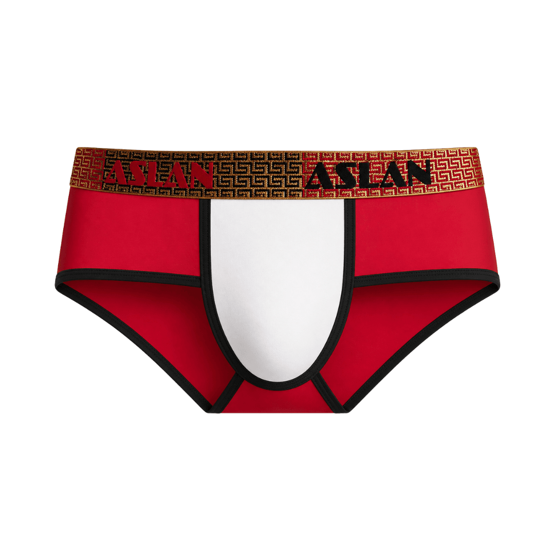 Cueca Vermelha line Preto Ades
