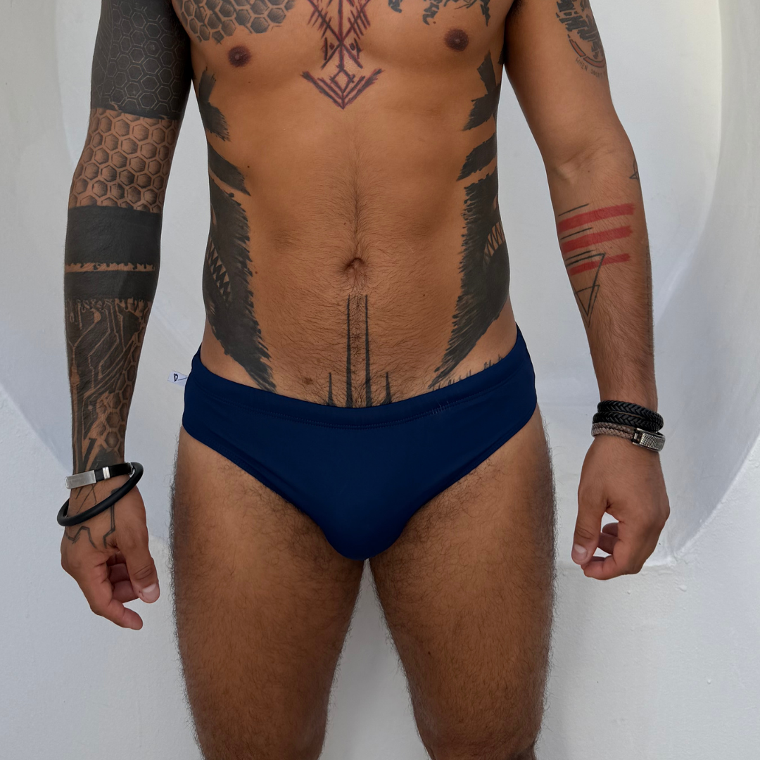 Sunga Azul Marinho Slim