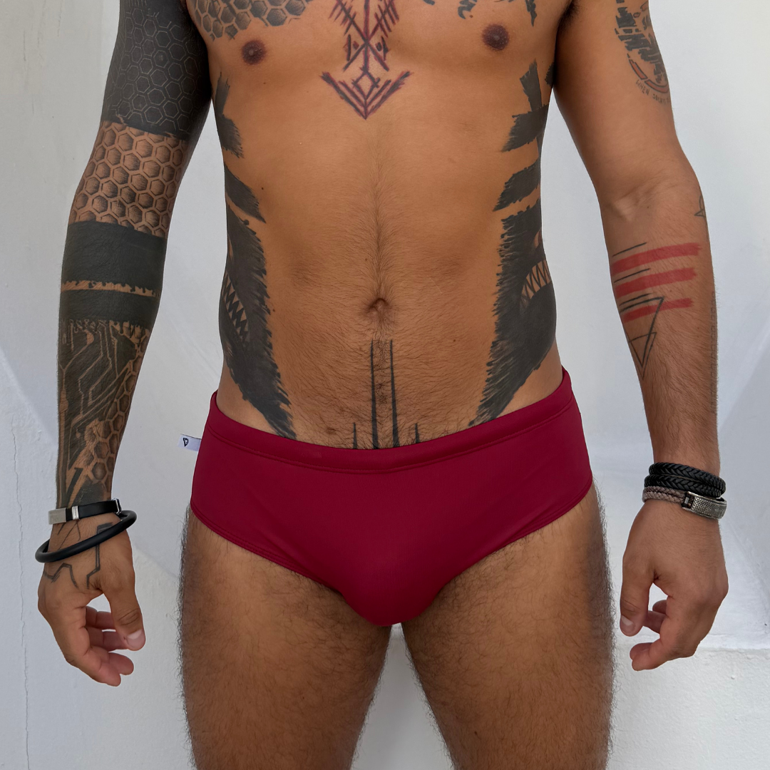 Sunga Bordo Tradicional