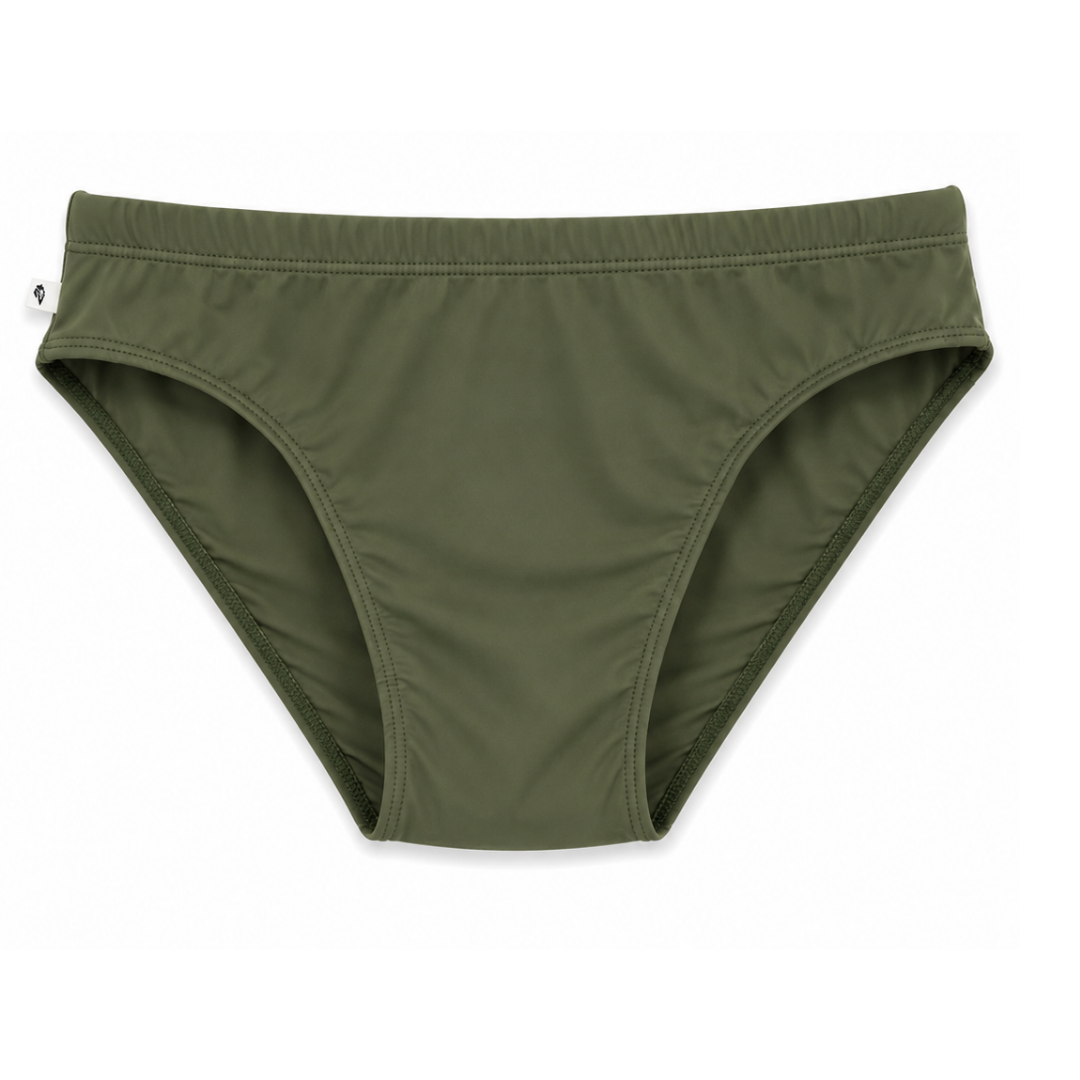 Sunga Verde Petroleo Slim