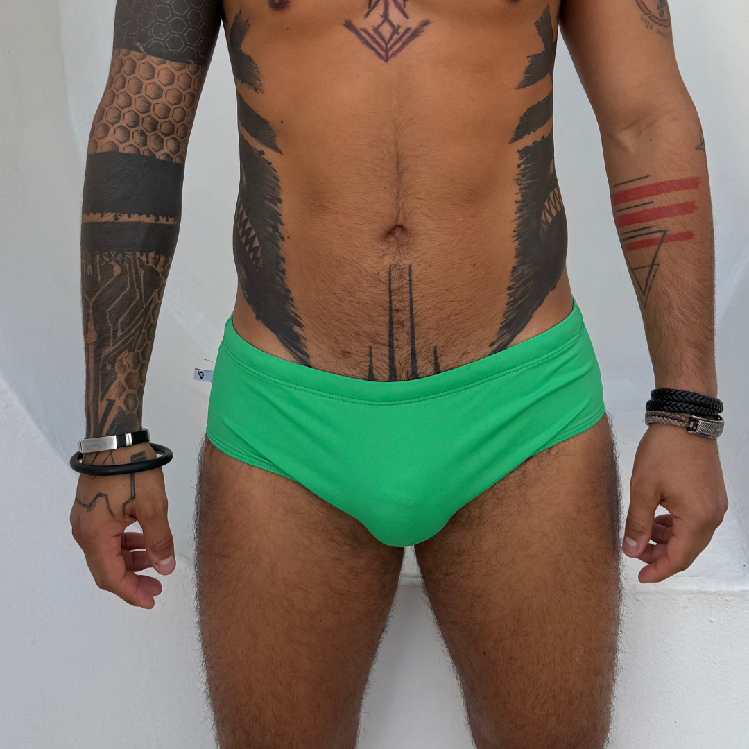 Sunga Verde Folha Tradicional