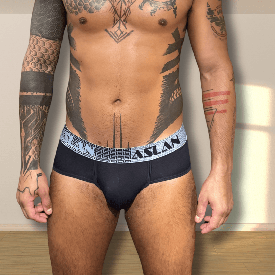 Cueca Preta Dryfit line Apolo