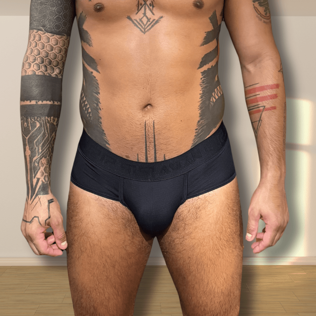 Cueca Preta Dryfit Aslan