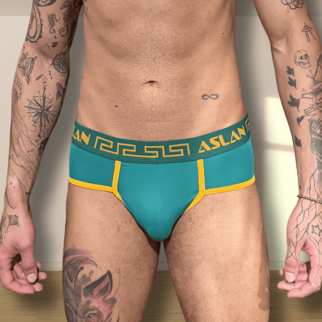 Cueca Verde line Amarelo el Brasil