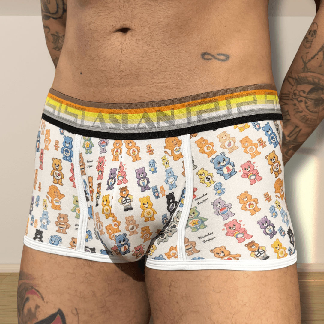 Cueca Boxer Estampada Ursos Safofos II