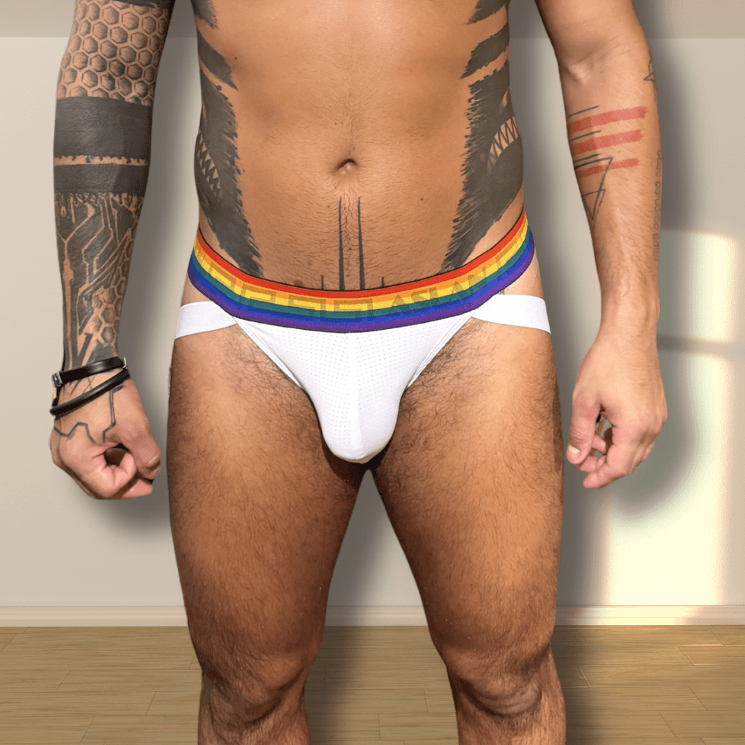 Jockstrap Branca Pride