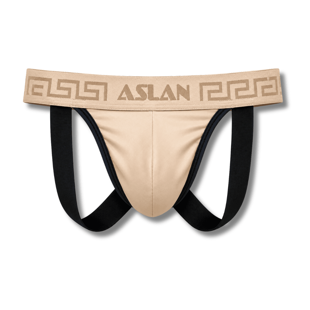 Jockstrap Areia e el preto