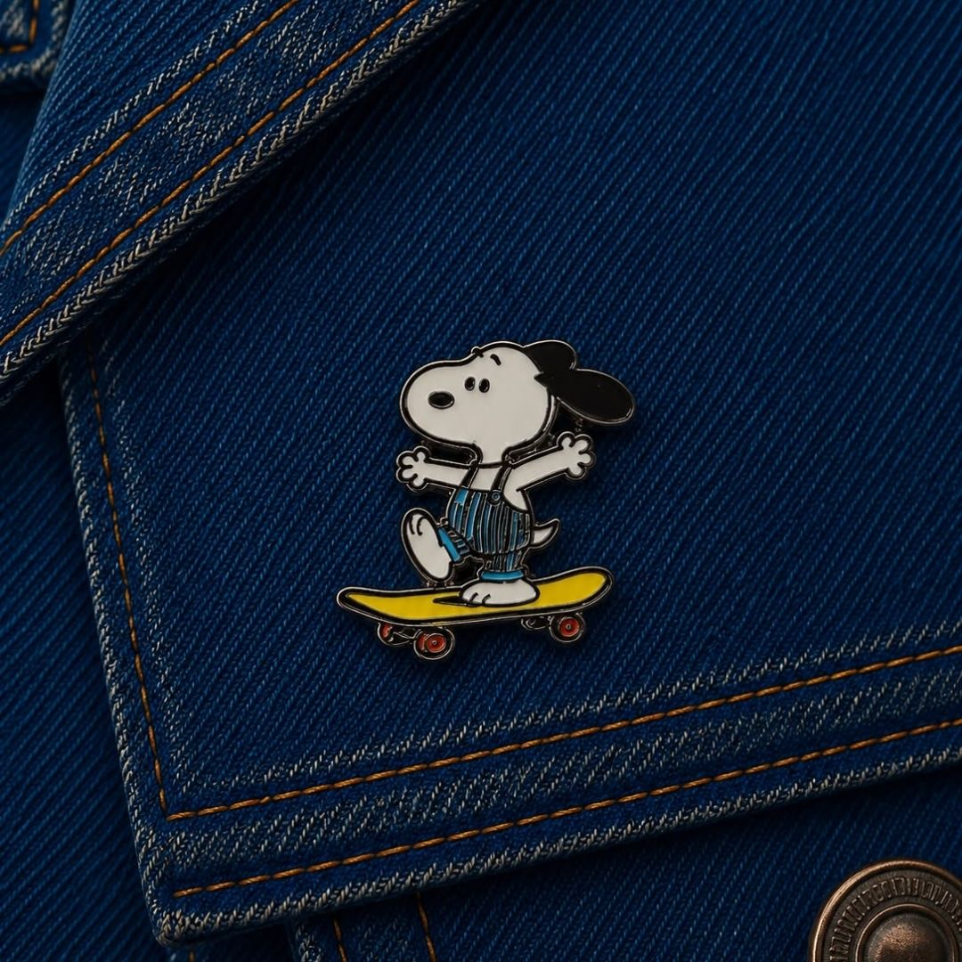 Pin Snoopy skate