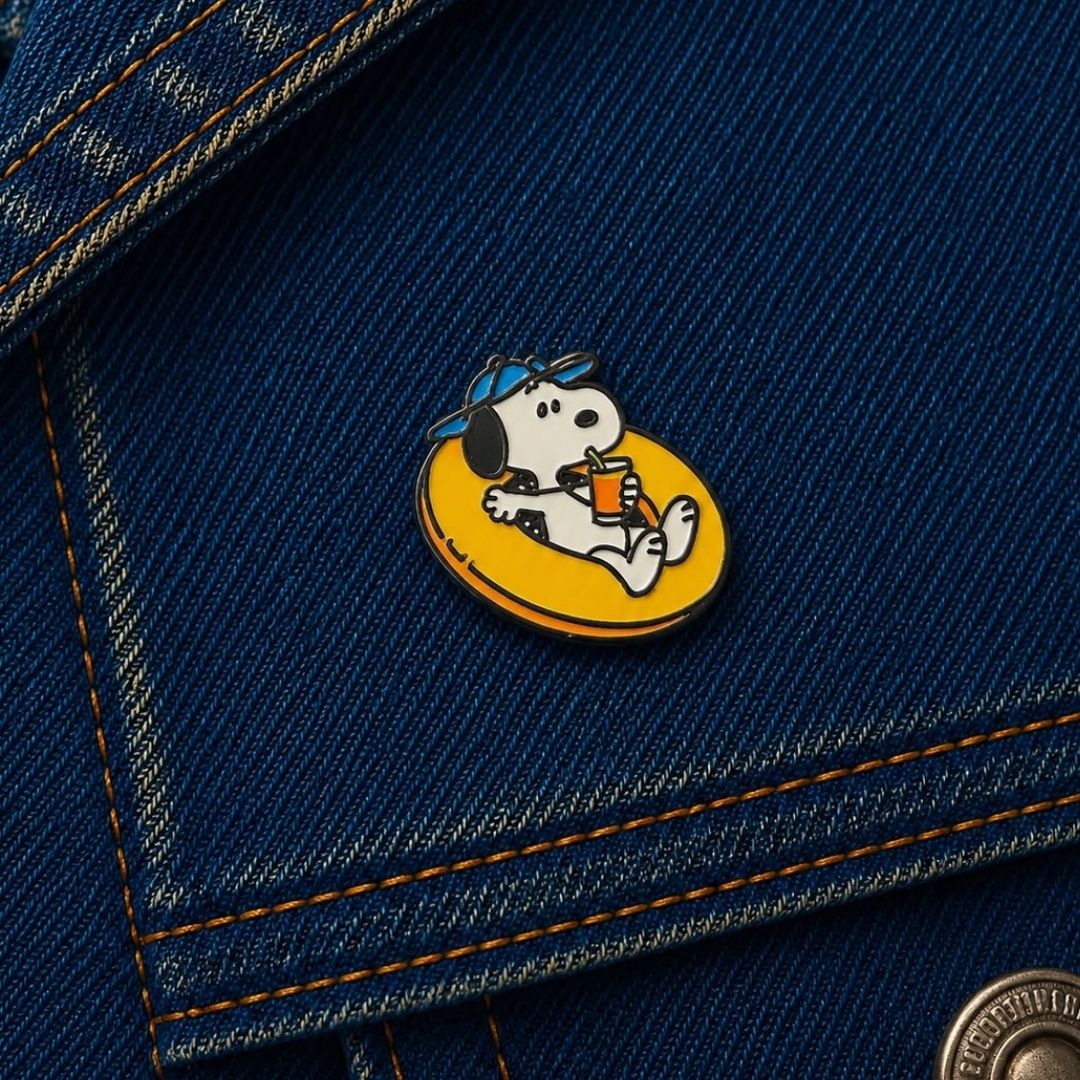 Pin Snoopy na Piscina
