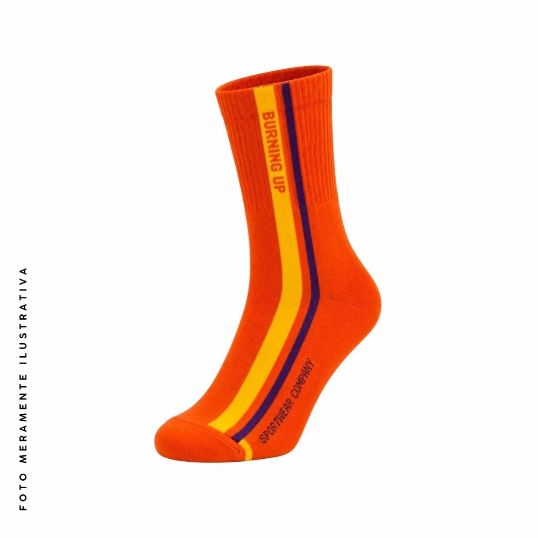 Meia Laranja Line Roxo 33-39