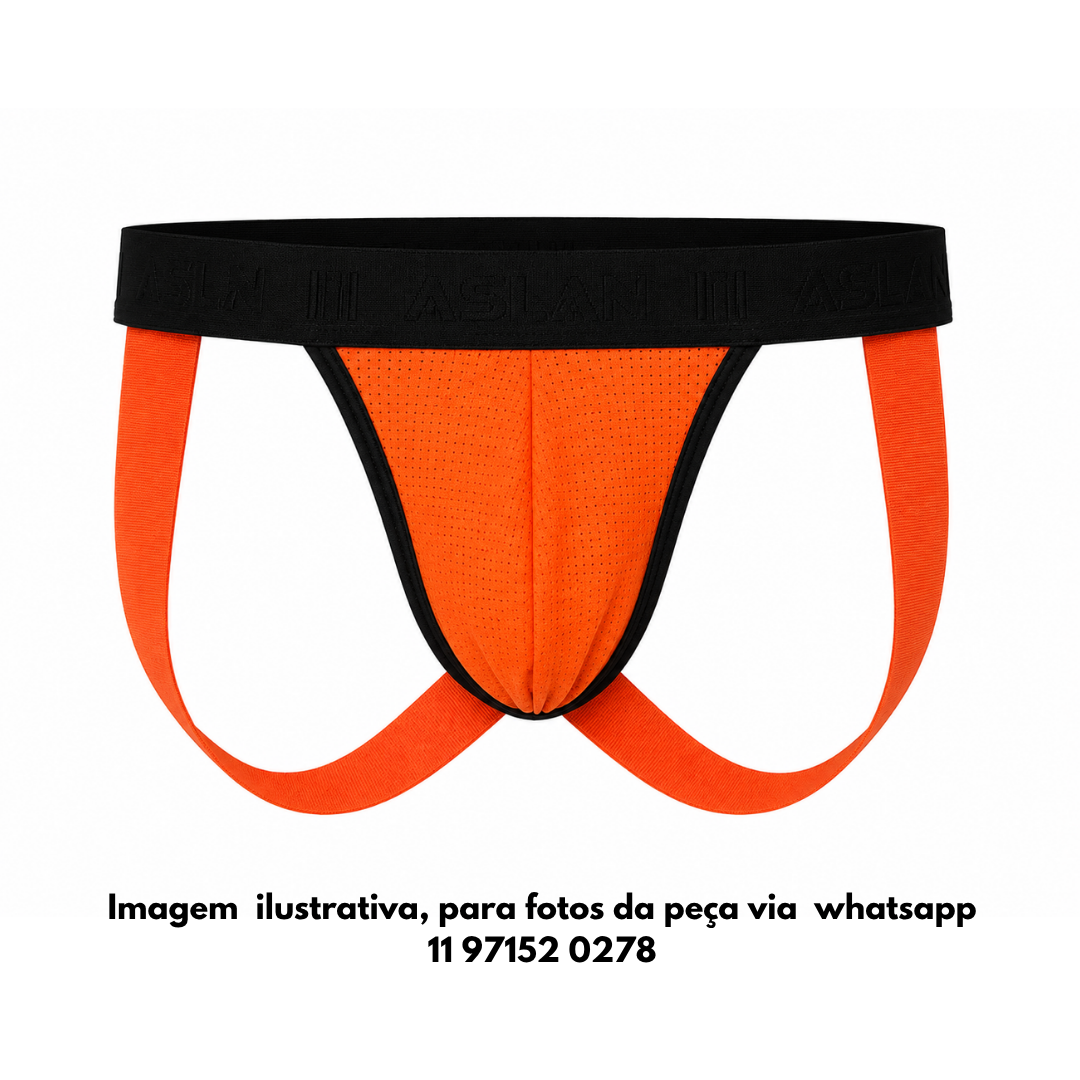 Jockstrap Laranja Neon VR2