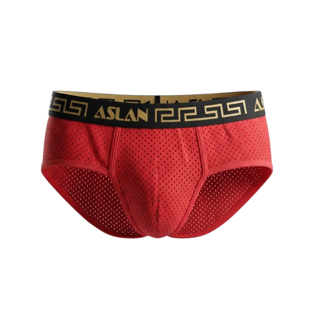 Cueca Vermelha Ultra Respiravel Aslan